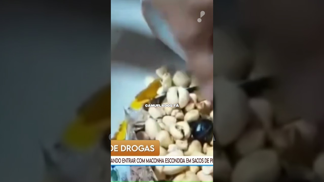 PE Mãe tenta entrar em presídio com maconha escondida em sacos de pipoca