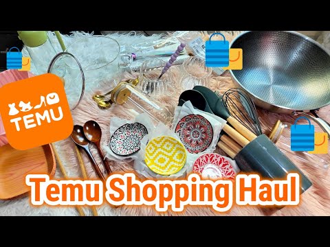 FIRST EVER TEMU SHOPPING HAUL 2024 🛍️ | Temu Unboxing | Temu In Pakistan By Tasty Food With Maria