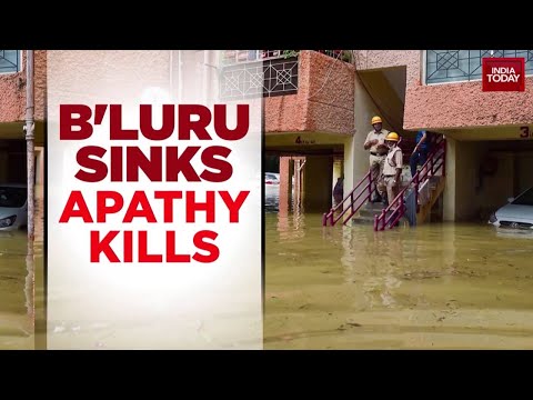 India's IT Hub Sinks: 3 Deaths, Flooded Roads As Bengaluru Faces Worst Downpour | India Today