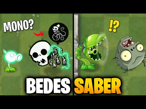 COSAS que DEBES DE SABER en Plantas Vs Zombies 2. parte 4.