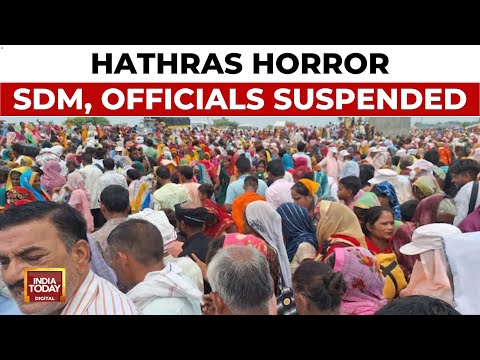 Hathras Stampede Horror: SIT Doesn't Rule Out Conspiracy, Finds Organisers Responsible | India Today