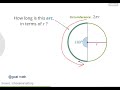 Arc Length and Inscribed Angles