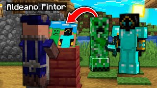 Descubrimos el NUEVO ALDEANO PINTOR de MINECRAFT! 😍