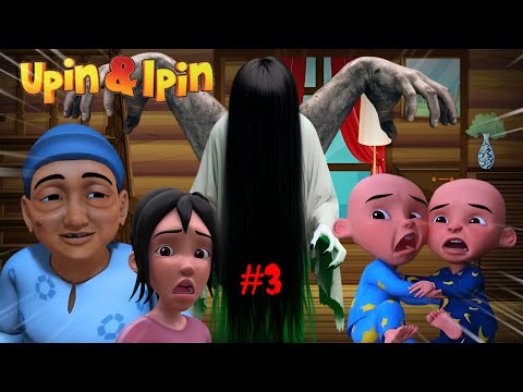 Upin Ipin Takut Ada Penampakan Hantu  Rambut Panjang Mobil Van Balik Kampung TEREKAM CCTV Episode 3