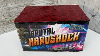 BRUTAL HARDSHOCK 40 SHOTS RUBRO VUURWERK 