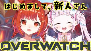 【OW】ランク！陰の者、ついに新人さんと遊ぶ w/ぷりんさん【ラトナ・プティ/にじさんじ】