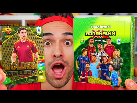 TROVO DYBALA ORO NEL BOX DI CALCIO ADRENALYN SERIE A