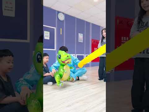 恐龍來襲遊戲 #gameplay【 #波波星球泡泡哥哥 】 #shorts #dance #fyp