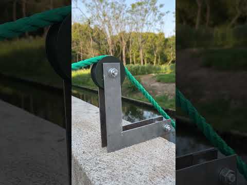 Rope + Pulley = Easy Lifting Every Time! #diyprojects
