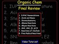 Advanced Organic Chemistry Concepts