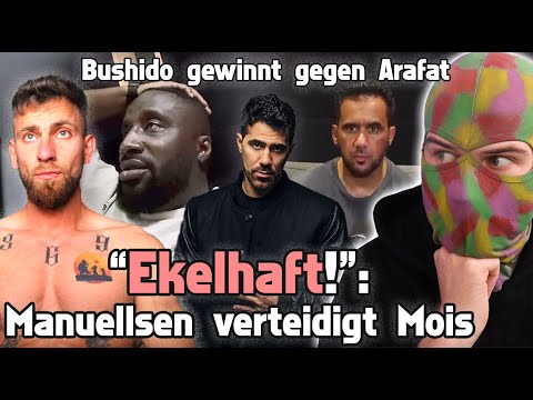 MANUELLSEN über MOIS-Hate: „Ehrenlos!“ | BUSHIDO gewinnt Prozess gegen Arafat || RapSchau
