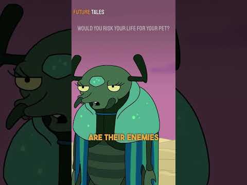 Would You Risk Your Life For Your Pet? #futurama #shorts