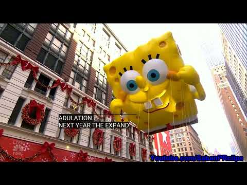 SpongeBob Balloon - Macy's Thanksgiving Day Parade 2022