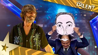 Este JAPONÉS hace imitaciones de famosos con su propio pelo | Audiciones 4 | Got Talent España 2026
