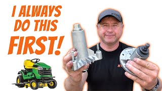 Watch This Before Replacing Mower Deck Spindles!