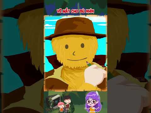 Khi bạn lỡ tay “buff sống” cho bù nhìn #shorts #viral #trending