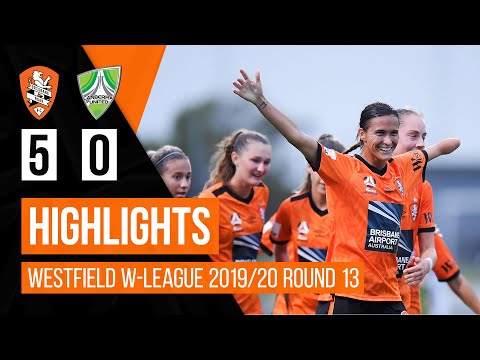 Highlights | Brisbane Roar 5 - 0 Canberra United | W-League 2019/20 Rd 13 Highlights | Brisbane Roar 5 - 0 Canberra United | W-League 2019/20 Rd 13