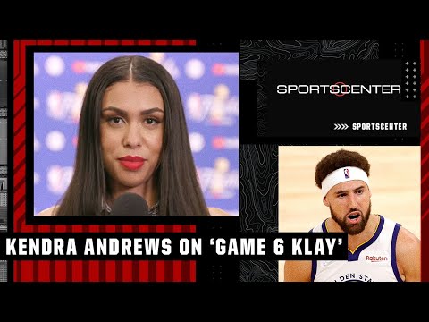 Kendra Andrews says Steph Curry won't 'infringe' on Game 6 Klay | SportsCenter video clip
