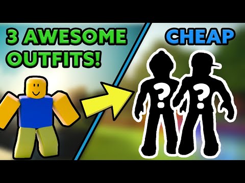 3 Cheap Awesome Roblox Outfit Ideas!