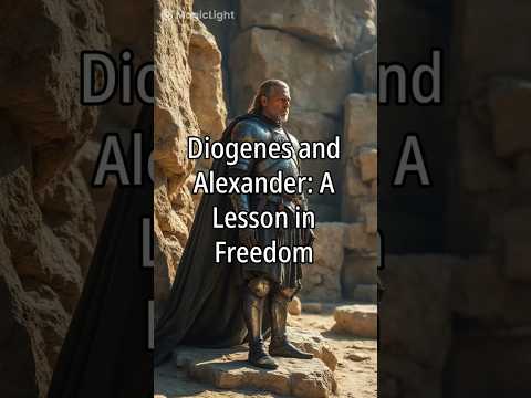 Diogenes and Alexander A Lesson in Freedom