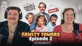Basil vs. The Psychiatrist = Total Chaos 🤯 | AMERICANS REACT to Fawlty Towers S2E2