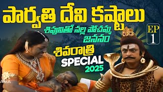 3 పార్వతీ దేవి కష్టాలు | Shivaratri Special Songs 2025 | Shiva Parvathi Songs | Nalla Pochamma Song