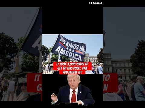 It Took 3K Yrs. To Get To This Point That “There Is No Kings In America” Can You Believe It? #fyp