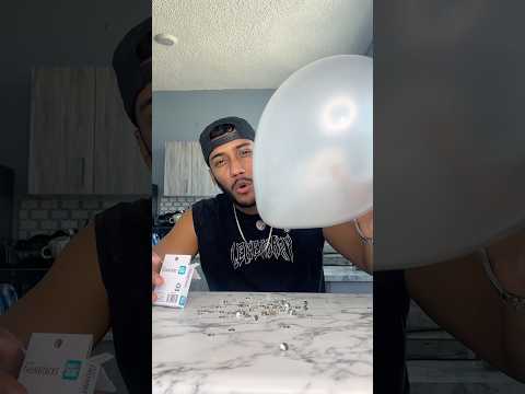 How many needles to NOT pop a Balloon 🎈 #challenge