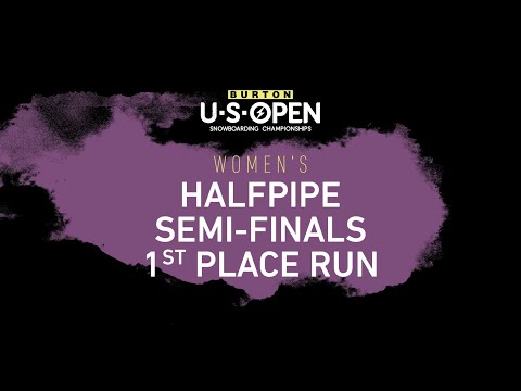 Burton U·S·Open 2020 ? Women's Halfpipe Semi-Finals First Place Run ? Ruki Tomita