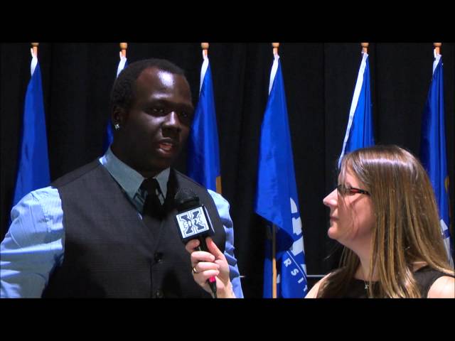 Interview with 2014 StFX Male Student-Athlete of the Year Ron Omara, X-Men Football