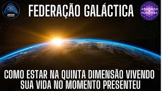Federação Galáctica - Como Estar na Quinta Dimensão Vivendo Sua Vida no Momento Presente