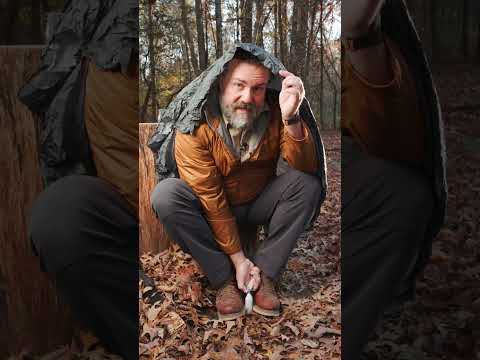 SURVIVE The COLD With THIS! #survival #bushcraft #camping