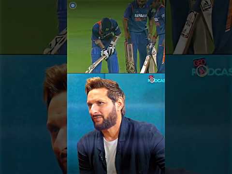 Shahid Afridi used Sachin Tendulkar's bat for his remarkable 37 ball century