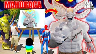 GTA 5 | GTA5 BUT WHATEVER MAHORAGA GOJO, SHINCHAN FRANKLIN & IRONMAN CHOP DRAWS COMES TO REAL LIFE