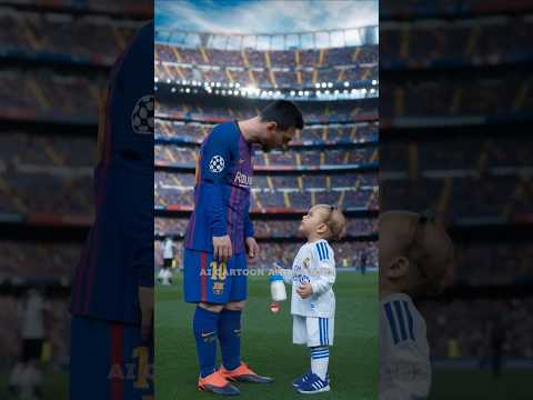 Messi vs Ronaldo (All Versions) 👶🏻😂