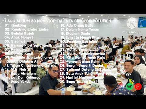 Lagu Album 30 Nonstop Talenta Singers Volume.1 (Full Audio) Tahun (1997)
