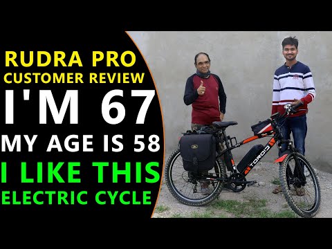 Rudra Pro Electric Cycle Customer Review - Made in india