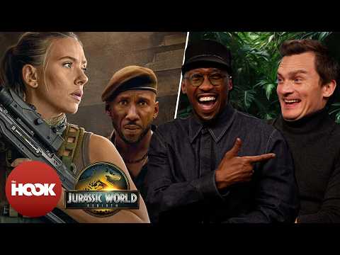'Jurassic World Rebirth's Mahershala Ali Fought To Keep His Beret @TheHookOfficial​
