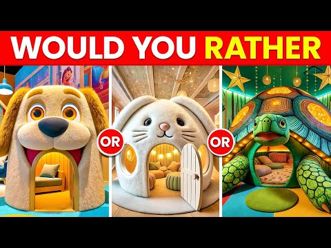 Would You Rather...? Build Your Fantasy Animal World 🦁🐬🌈✨