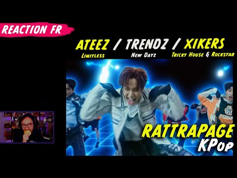 Vidéo REACTION :  ATEEZ / TRENDZ / XIKERS
