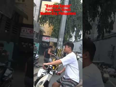 Daming Ganap on Pasig Line Street in Manila City in the Philippines