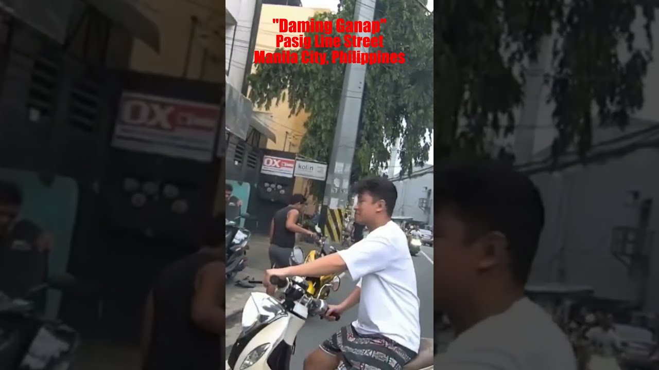 Daming Ganap on Pasig Line Street in Manila City in the Philippines