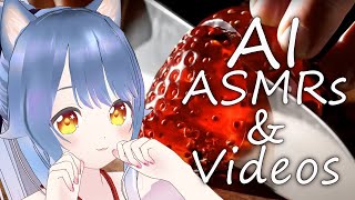 Watching AI ASMRs and Videos #vtuber #shorts