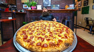 THIS PIZZA CHALLENGE IN FLORIDA HAS ONLY BEEN BEATEN ONCE! | BeardMeatsFood