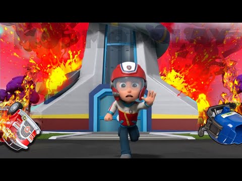 Paw Patrol The Mighty Movie | Mighty pups Pup Tower Under Attack!!