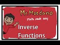 Understanding Inverse Functions