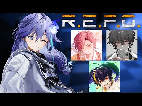 【 R.E.P.O. 】安定の4人組でやるど!【 水無世燐央 l ハユン l ガオン l 久我レオ l UPROAR!! 】