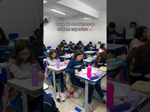 Já pensou? 🤡 #shortsvideoviral #prova #matematika #shorts #influencer #comedia #professor #viral
