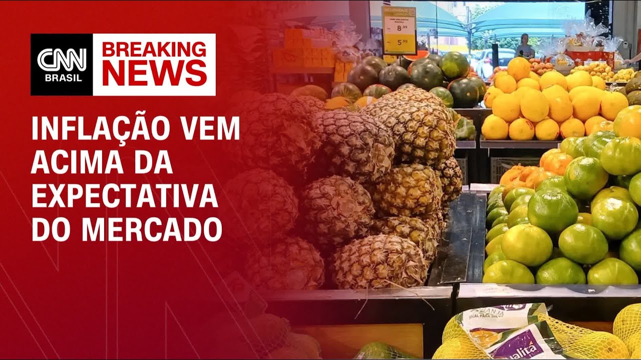 Inflação desacelera a 0,24% em junho | LIVE CNN