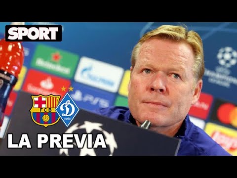 RUEDA DE PRENSA de KOEMAN🎙PREVIA FC BARCELONA – DINAMO DE KIEV : «HAY QUE TENER PACIENCIA»